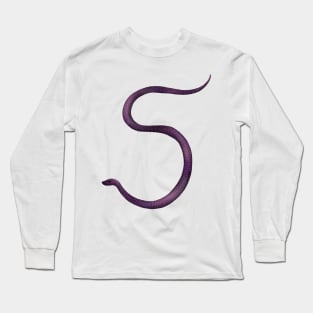 5 - Common purple-glossed snake Long Sleeve T-Shirt